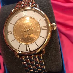 Bellizza watch  bronze with gold plating